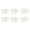 17pcs Clarinet Leather Pads for Exquisite Wind Instrument 1