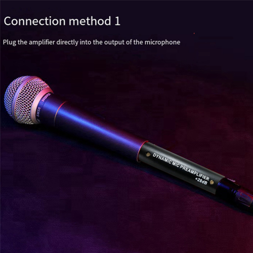 Preamplifier for DM1 Dynamic 28DB Gain Mic Amplifier for Dynamic 1