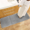 120x40cm Absorbent Nonslip Memory Foam Floor Mat Carpet Gray 2