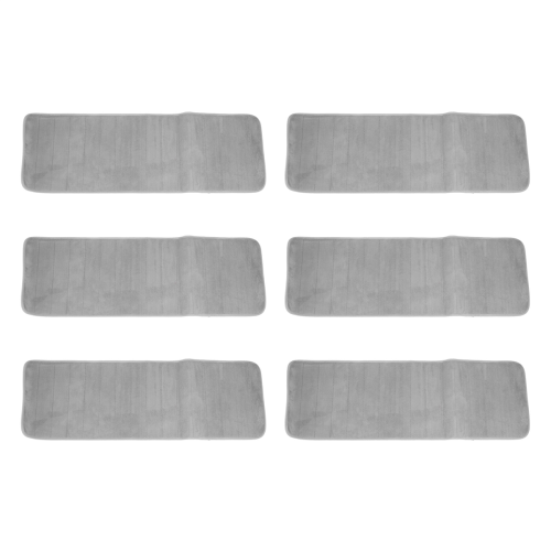 120x40cm Absorbent Nonslip Memory Foam Floor Mat Carpet Gray