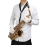 Sax Neck Strap with Hook Black Coffee Saxophone Parts and Accessories 6