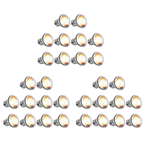 10PCS Reptile Lamp Bulb Turtle Basking UV Light Bulbs 50W