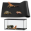 Reptile Mat for Leopard Gecko 18x36 Inch Black 2