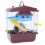Pet Cage Hamster Cottage with Skylight Double Layer House Blue 2
