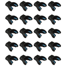 Snorkel Mouthpiece Regulator Universal Silicone Respirator Blue