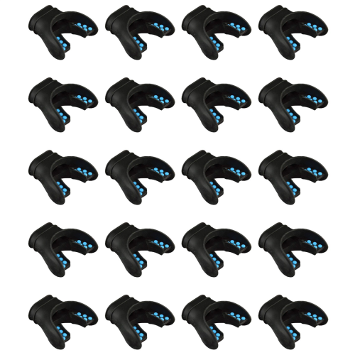 Snorkel Mouthpiece Regulator Universal Silicone Respirator Blue