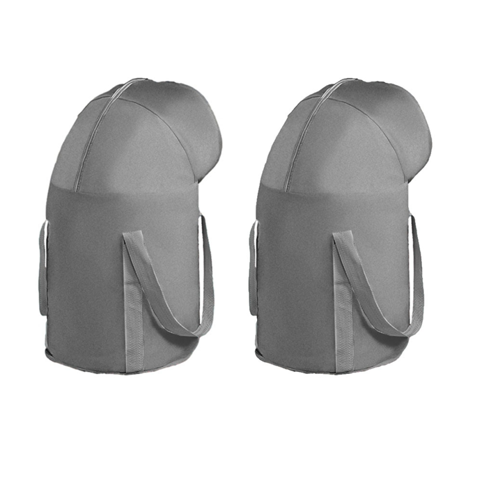 Grey Foldable Foot Bath Bucket Deepening Soaking Basin Portable,