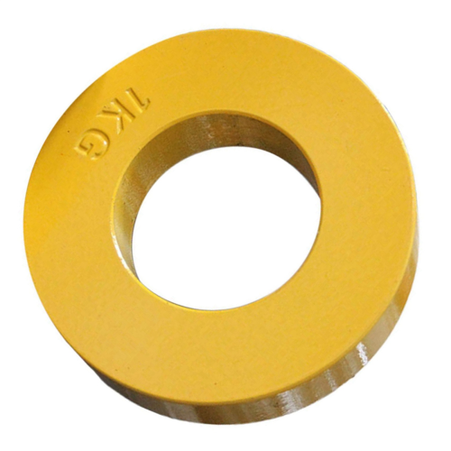 Fractional Weights Mini Weight Plates Disk Accessory Yellow 1Kg 1