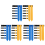 14 Player Adjustable Flag Football Set for Sport Training Competition 1