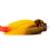 Mouse Fishing Fly Hooks Freshwater Lure Soft with Double Hooks Yellow 5