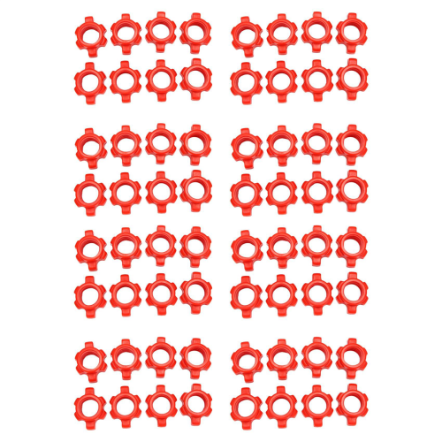 8PCS Dumbbell Nut, Collars for Barbells Training Accessories