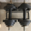 Black Vertical Dumbbell Rack Weight Lifting Dumbbell Rack Bracket 5