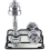 Black Vertical Dumbbell Rack Weight Lifting Dumbbell Rack Bracket 4