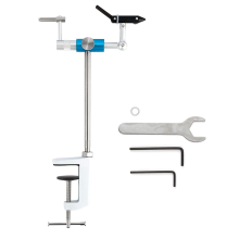 Rotaries Fly Tying Vise, 360 Degree Rotation Ultra Light Jig C-Clamp