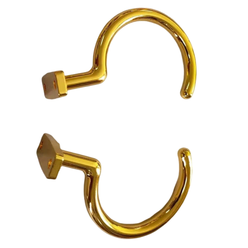 Billiard Table Cue Brass Hook Triangular Frame Stick Hook Pool Holder 1