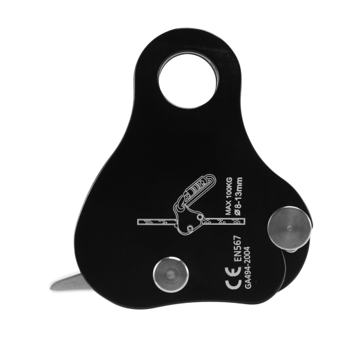 Rope Ascender,Self-Locking Rope Grip for Climbing 8-13MM,Black 2