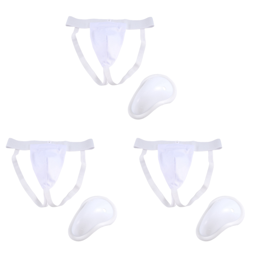 Groin Protector Cup Men, Boxing Kickboxing Muay Groin Guard, L 1