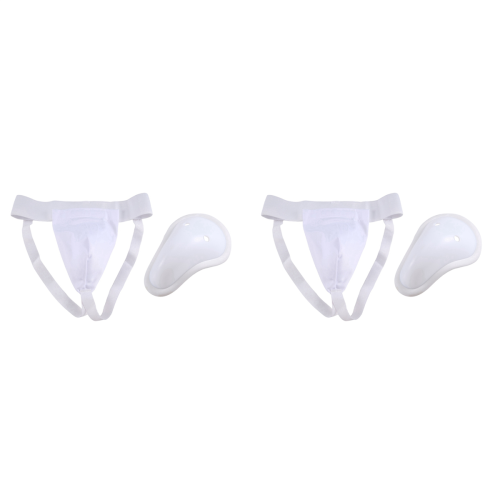 Groin Protector Cup Men, Boxing Kickboxing Muay Groin Guard, M 1