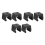 Pool Cue Clamp, Set of 6 Plastic Billiard Single Stand 4