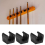 Pool Cue Clamp, Set of 6 Plastic Billiard Single Stand 5