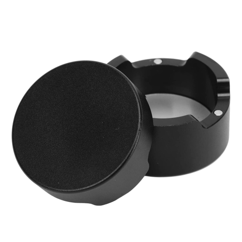 Billiard Chalk Case,Round Aluminum Alloy Cues Holder 2