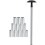 Adjustable Stretch Golf Club Backbone Protector for Travel Bag 1