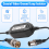 2X RF Remote Controller LED Dimmer DC5V-24V Brightness Adjustment 14-Key Dimmable Connector  for LED Strip Light 5