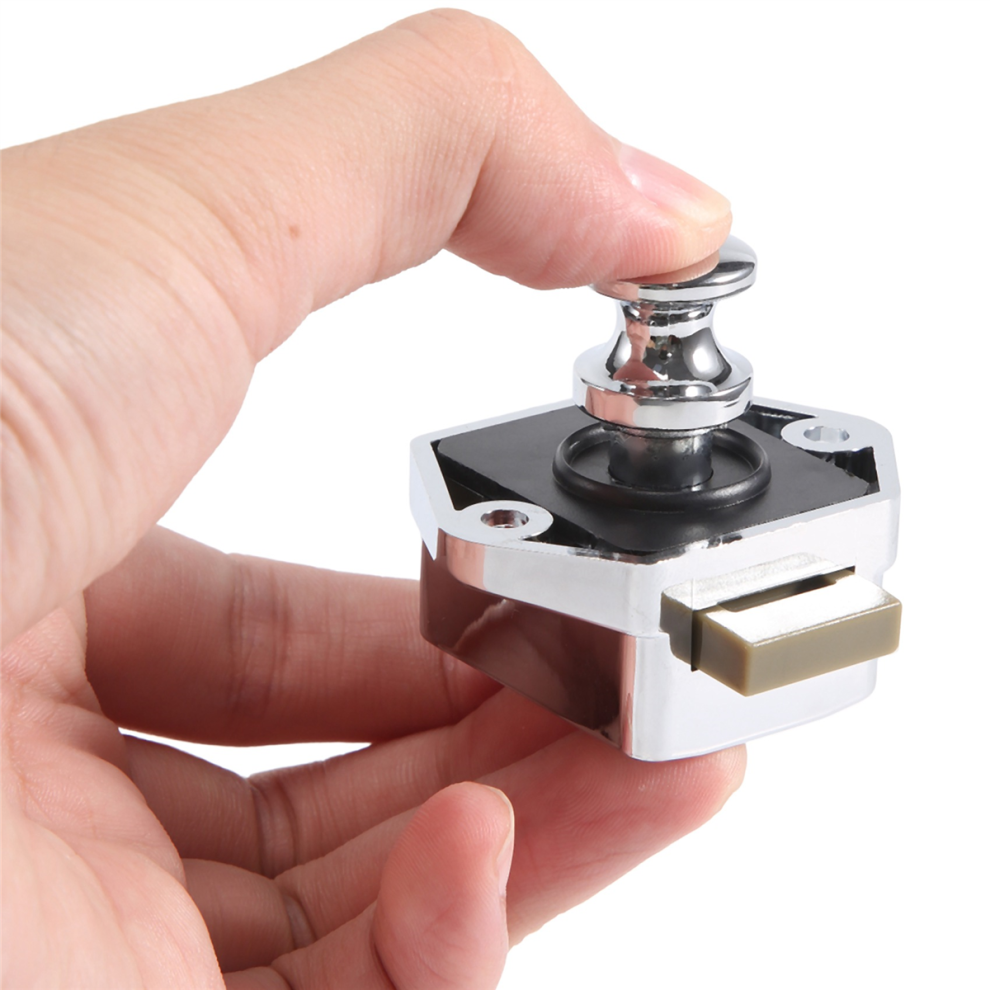 10 Pcs Push Button Keyless Lock Latch Cupboard Caravan Lock-image-OPC-PJ989HW-NEW