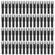 60 Pack Archery Arrows Nock ID 6.2mm Arrows Nocks Insert Tail for DIY