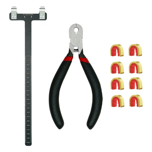 Bow String Nocking Points Set, Black