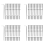 Hex Head Threaded End Fitting Terminal for 1/8 Inch Cable 10 Pairs 1