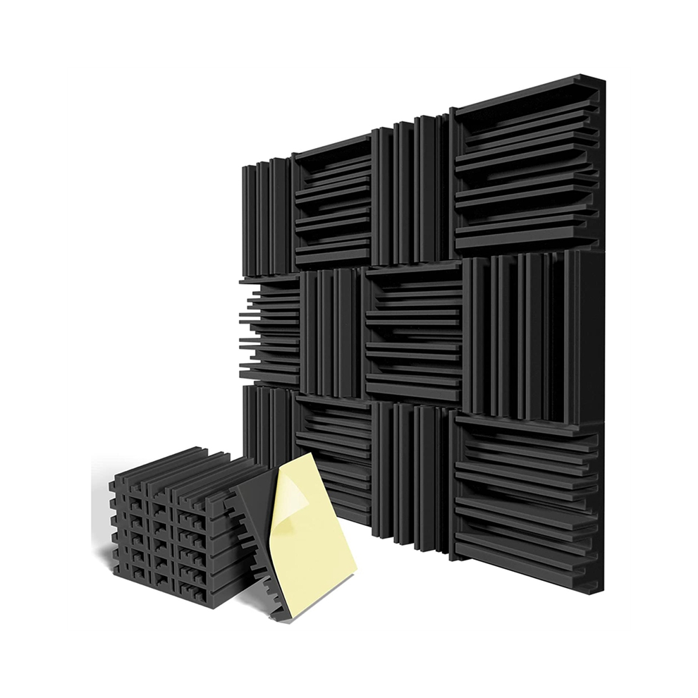 Self-Adhesive Sound Proof Foam Panels, 12X12x2inch Acoustic Foam 4711191766137