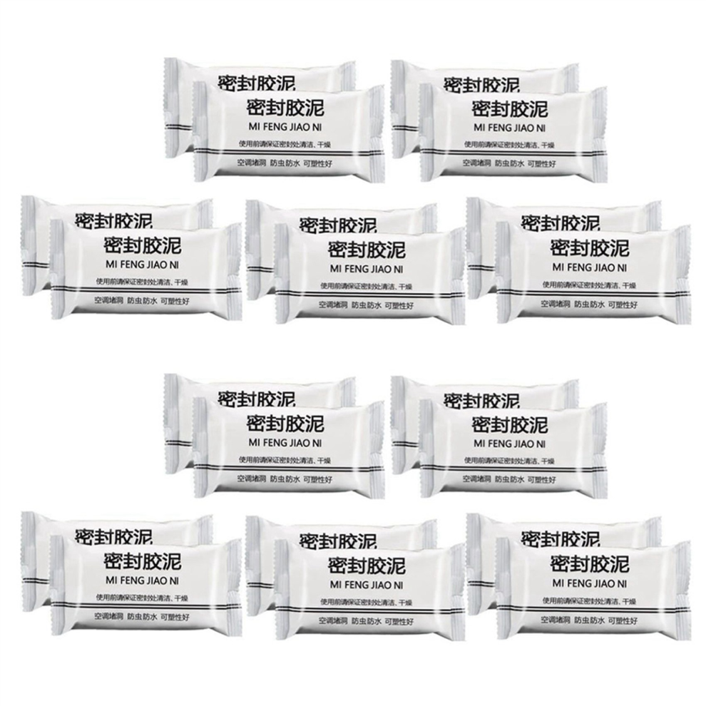 10Pcs Super Diamond Mud Seal,Waterproof Duct Seal Repair Sealing Clay 4711191766625