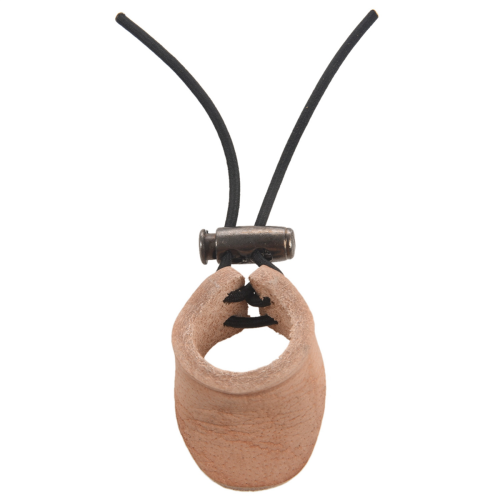 Thicken Cow Leather Thumb Finger Tip Protector Guard Ring Tab Leather 1