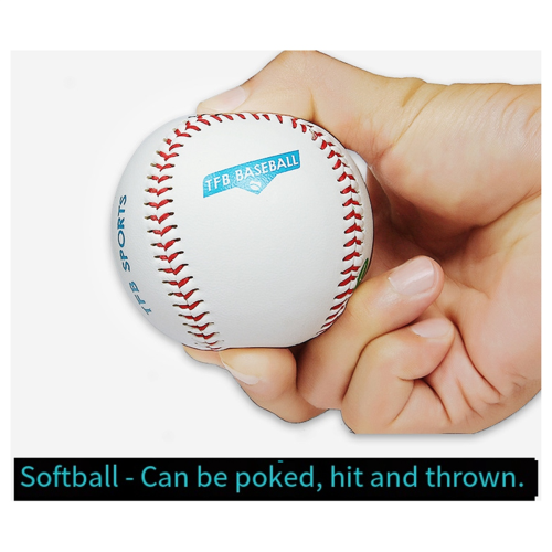 9 Inch Competition Training Baseball with Finger Placement Markers 2