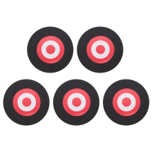 25 x 3Cm Archery Eva Foam Target Bow Moving Practice Black+Red