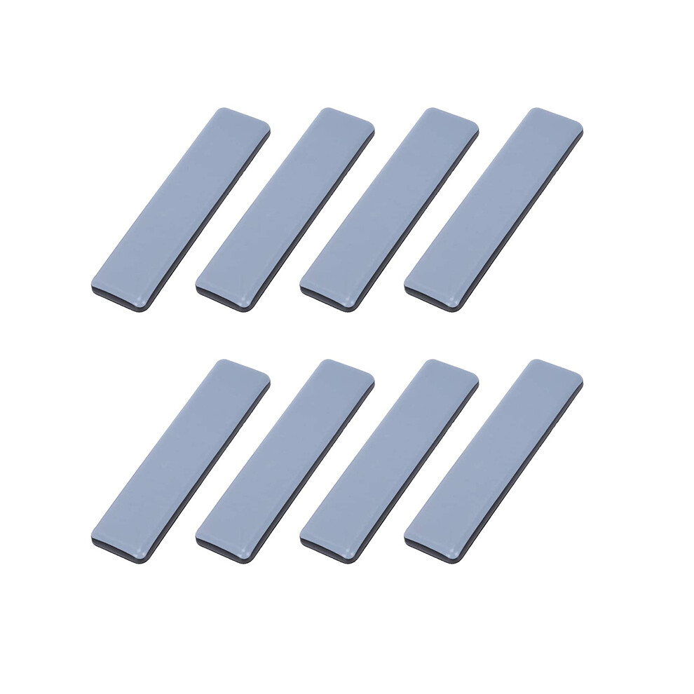 8Pc 25Mm X 100Mm Self Adhesive Furniture Sliders For Floor Protector 4711191773388