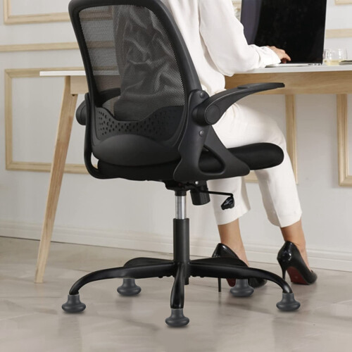 5 Pack Bell Glides for Office Chair Without Wheels,Stationary Castors 2