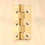 4 Pieces of Solid Brass Hip Hinge 5.1 cm Suitable for Cabinet Doors 5