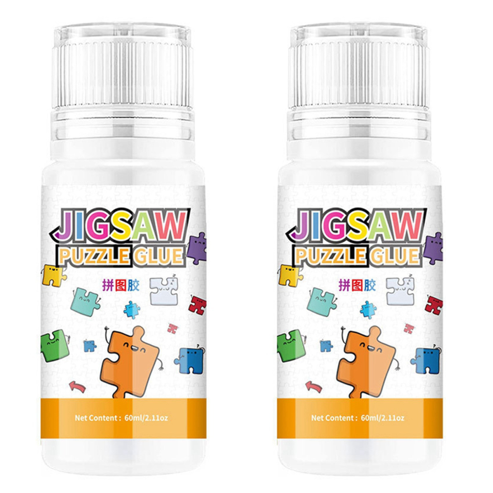 60Ml Jigsaw Glue With Sponge Head, Non-&Quick Dry Puzzle Sealer 4711191767523