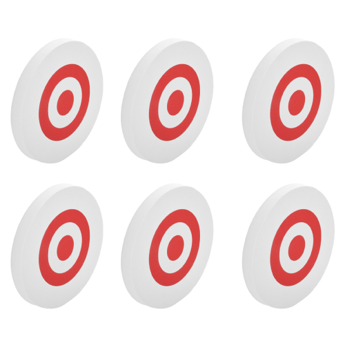 25 x 3Cm Archery Eva Foam Target Bow Moving Practice White+Red