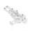 Mechanical Claw Arm Robot Clamp Aluminium Alloy High Strength Servo Accessory 8