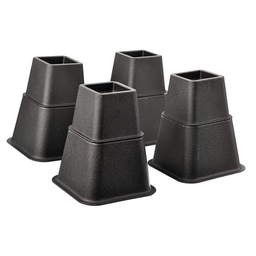 8Pcs Adjustable Furniture Riser to Create an Additional 3 Inches