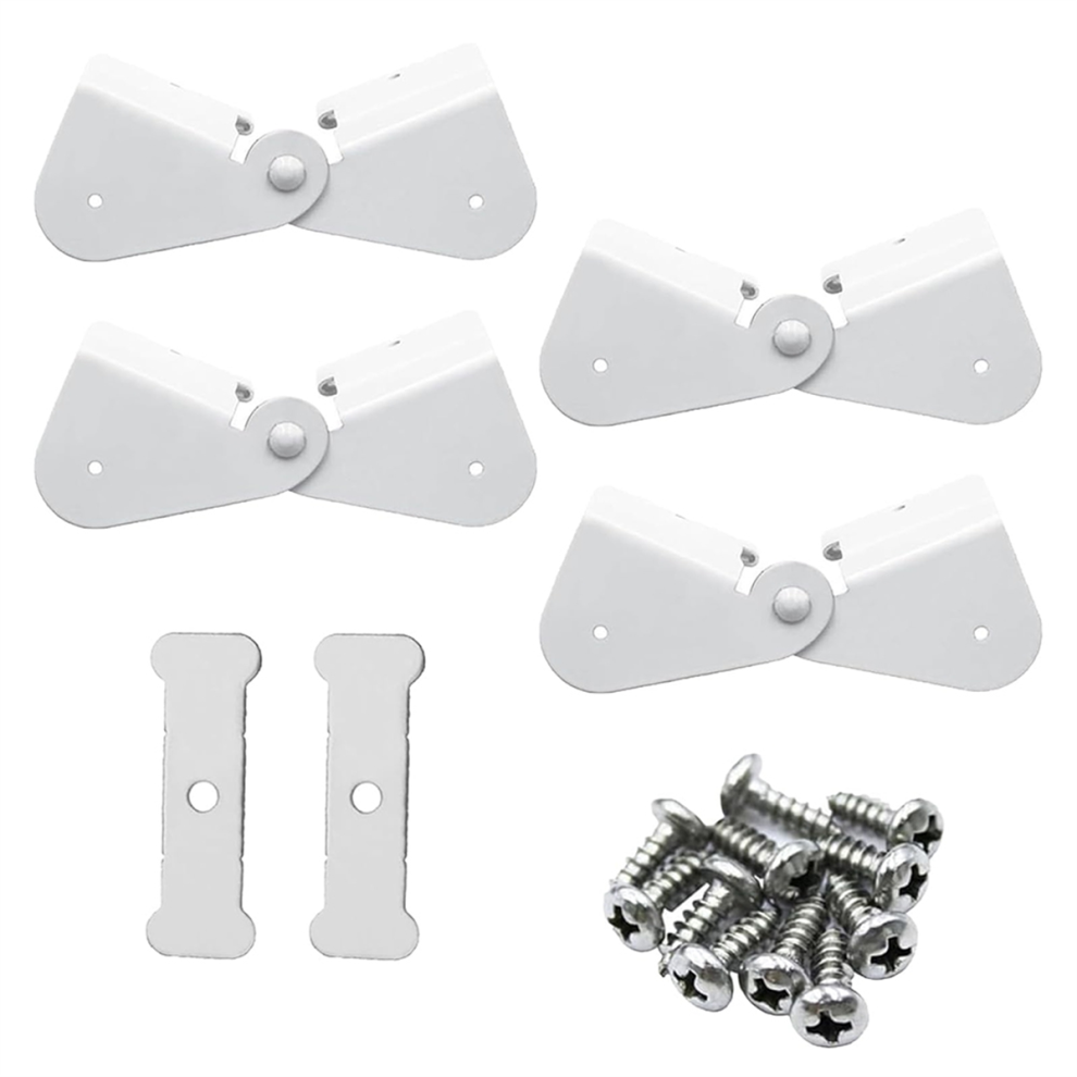 4 Pack Gutter Downspout Extensions Gutter Hinges Downspout Extension 4711191770301
