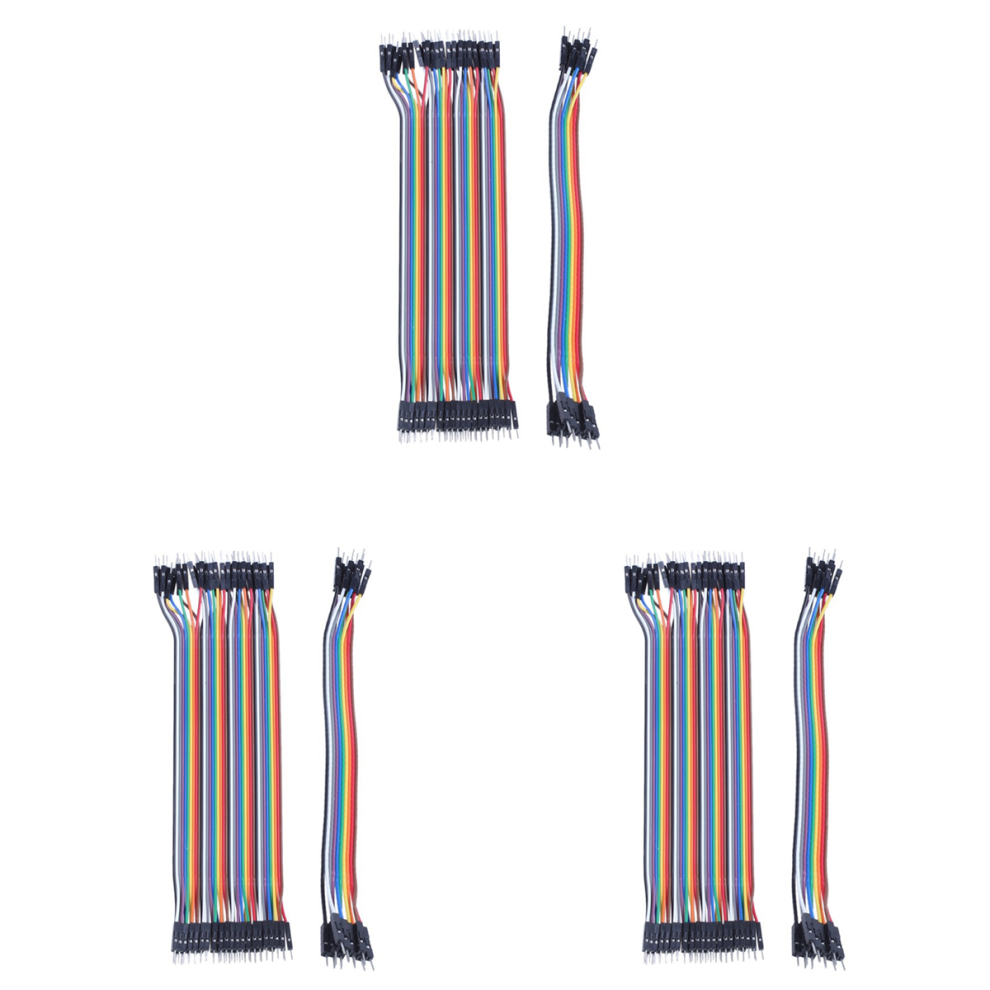 40Pcs 20Cm 2.54Mm Male To Male Breadboard Jumper Wire Cable 4711191769114