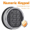 Lock Replacement Chrome Digital Keypad Electronic Lock 4