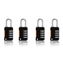 2PCS 4 Digit Number Combination Pad Lock Luggage Security Coded Lock