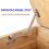 Heavy Duty Hinge Lid Support Hinge for Cabinet Kitchen Wardrobe 2 PCS 3