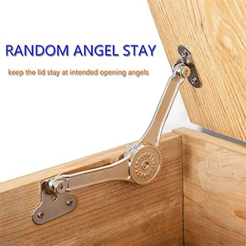 Heavy Duty Hinge Lid Support Hinge for Cabinet Kitchen Wardrobe 2 PCS 2