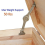 Heavy Duty Hinge Lid Support Hinge for Cabinet Kitchen Wardrobe 2 PCS 4